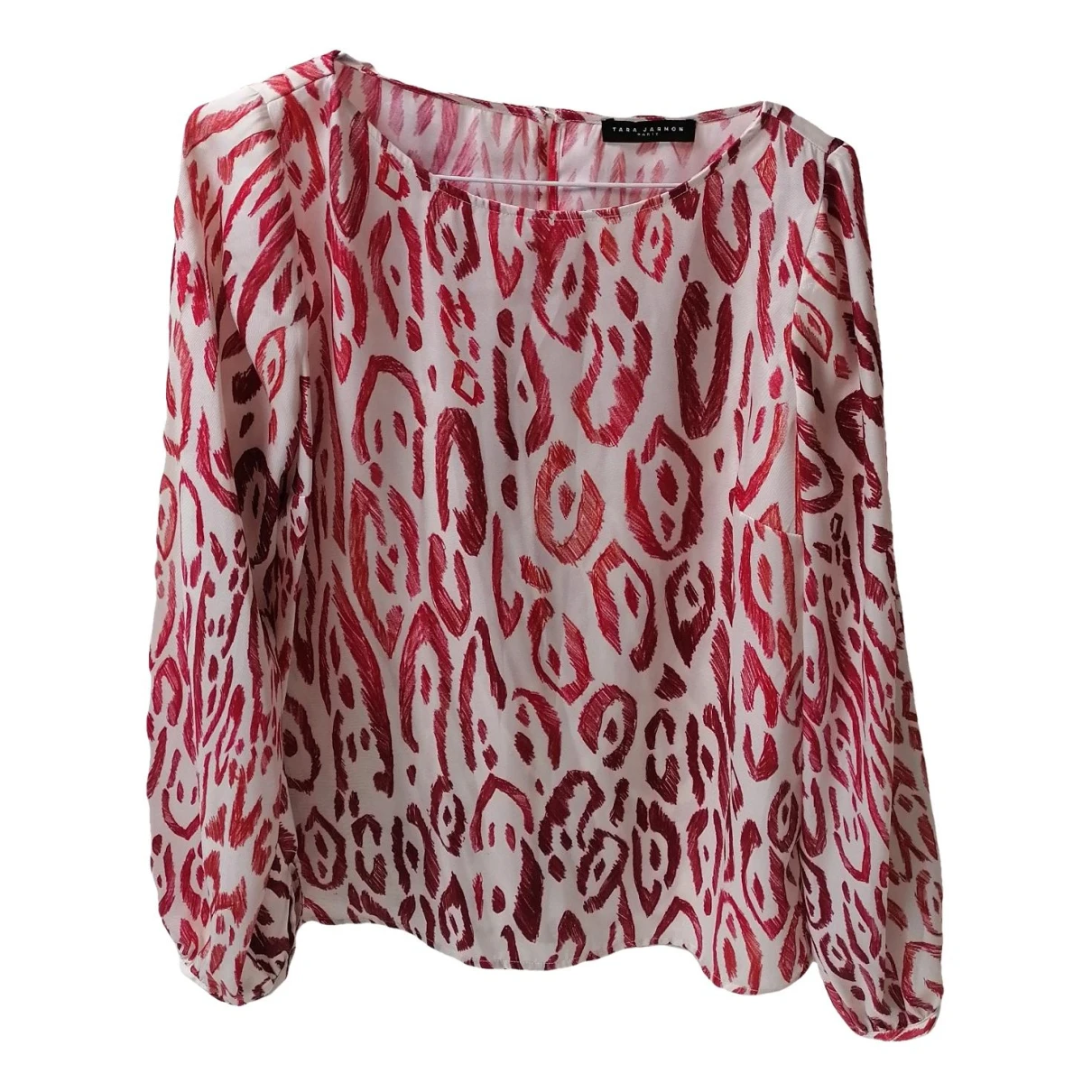 Pre-owned Tara Jarmon Blouse In Red