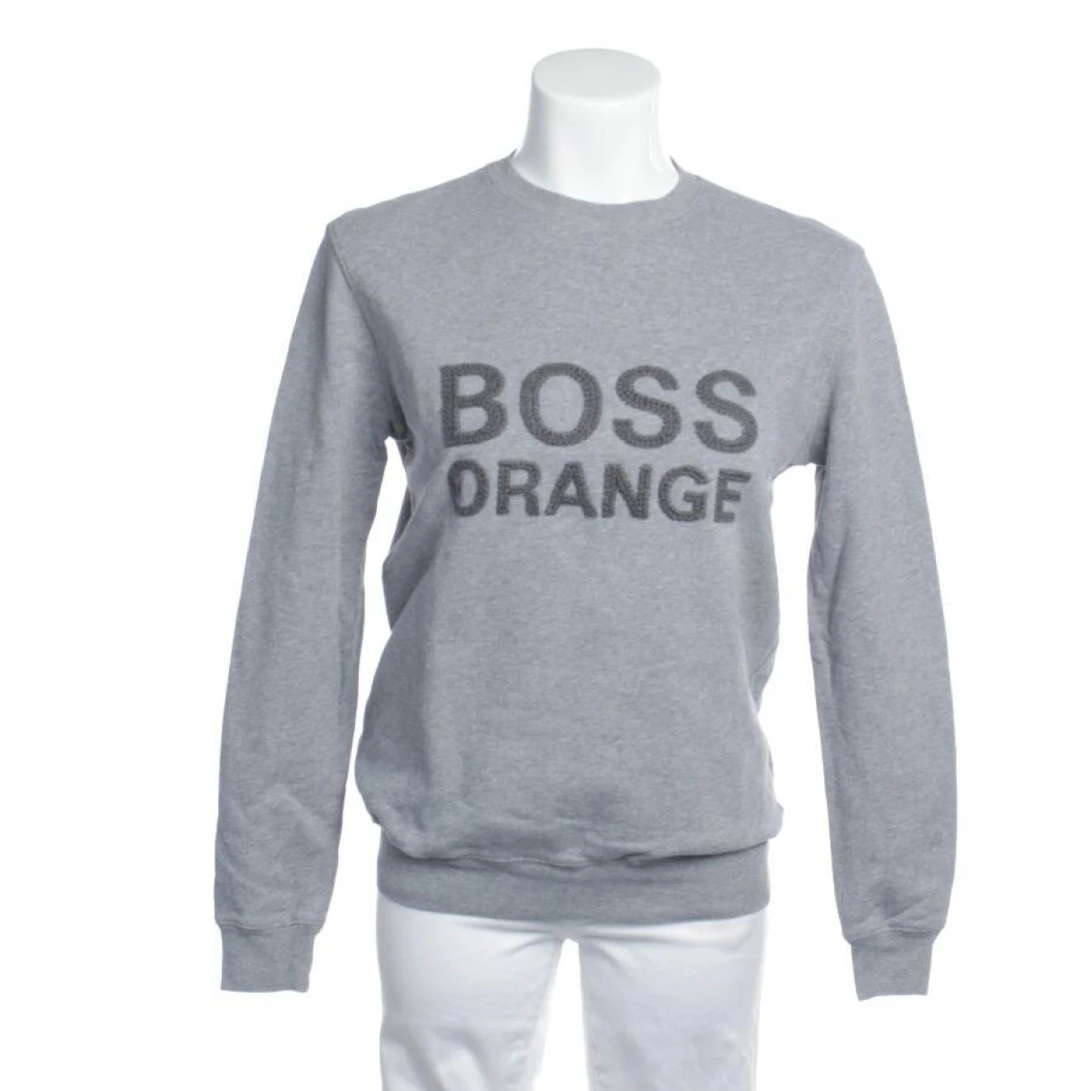 Pre-owned Hugo Boss Sweatshirt In Grey