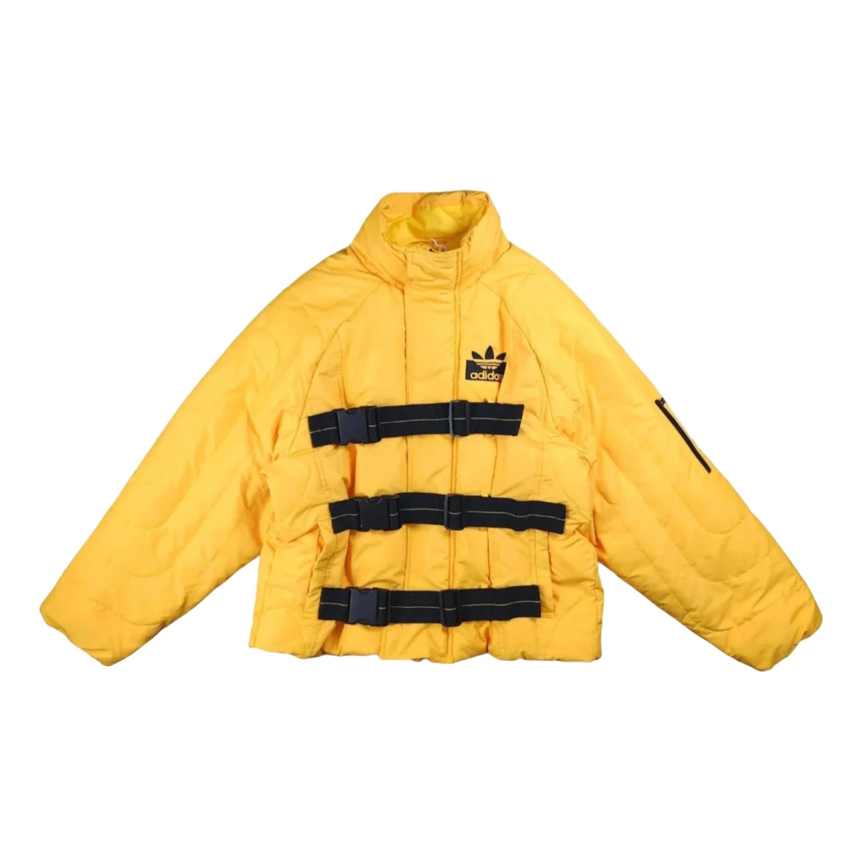 Pre-owned Adidas Originals Jacket In Yellow
