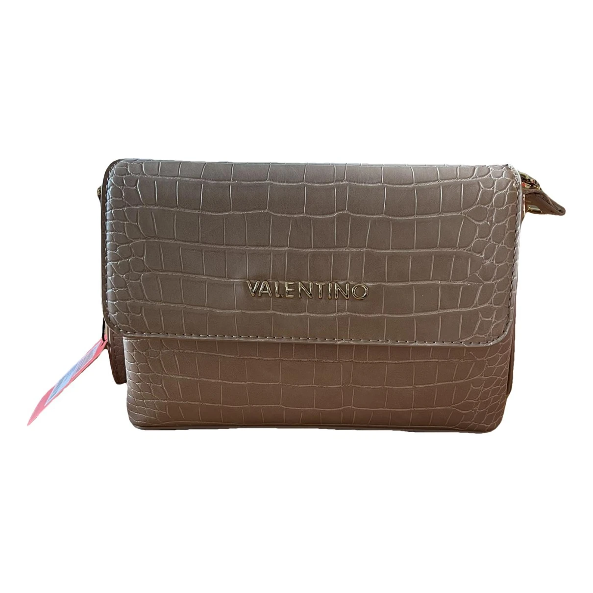 Pre-owned Valentino Garavani Leather Clutch Bag In Pink
