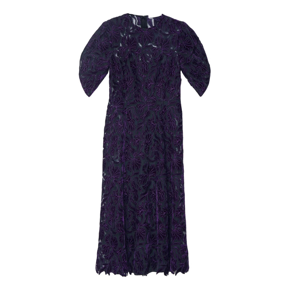 Pre-owned Erdem Mid-length Dress In Purple