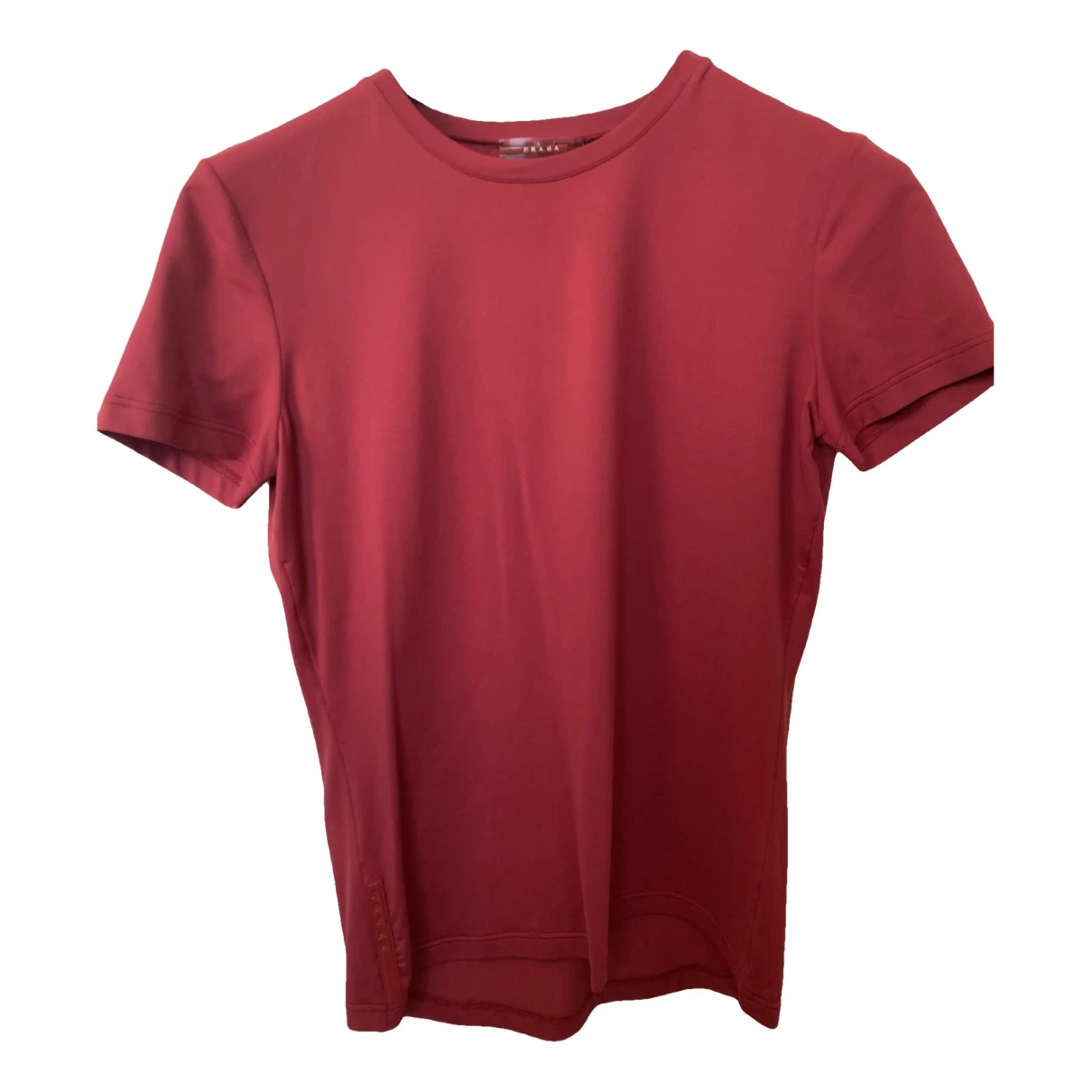 Pre-owned Prada T-shirt In Red