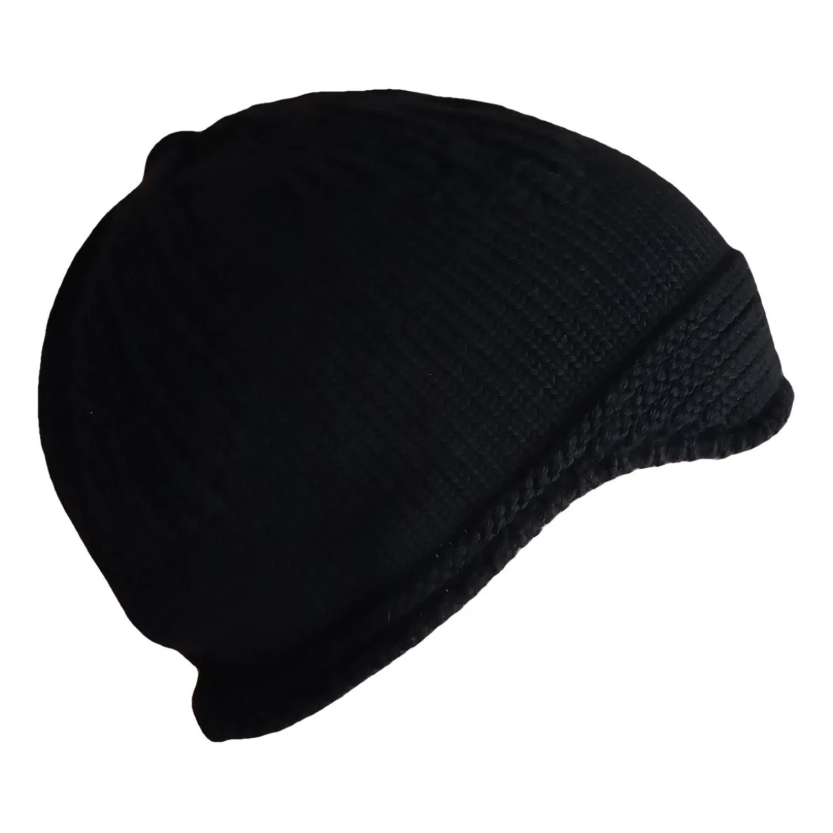 Pre-owned Emporio Armani Wool Beanie In Black