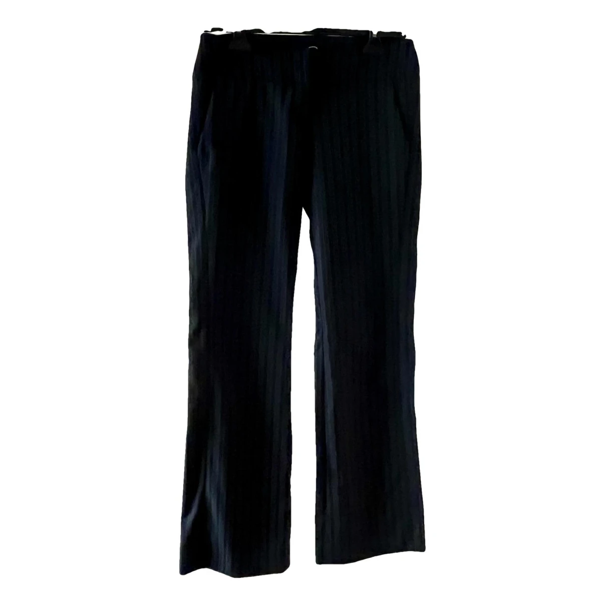 Pre-owned Just Cavalli Straight Pants In Grey
