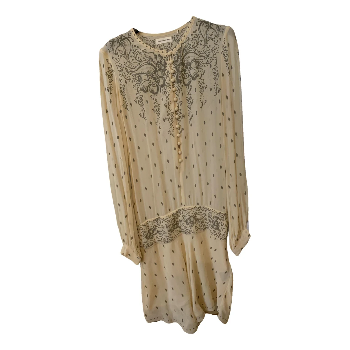 Pre-owned Isabel Marant Étoile Silk Mini Dress In Other