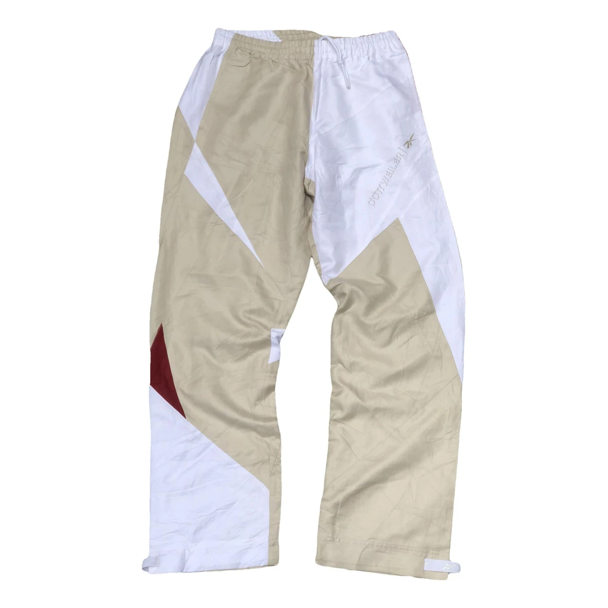 Pre-owned Cottweiler Linen Trousers In Beige