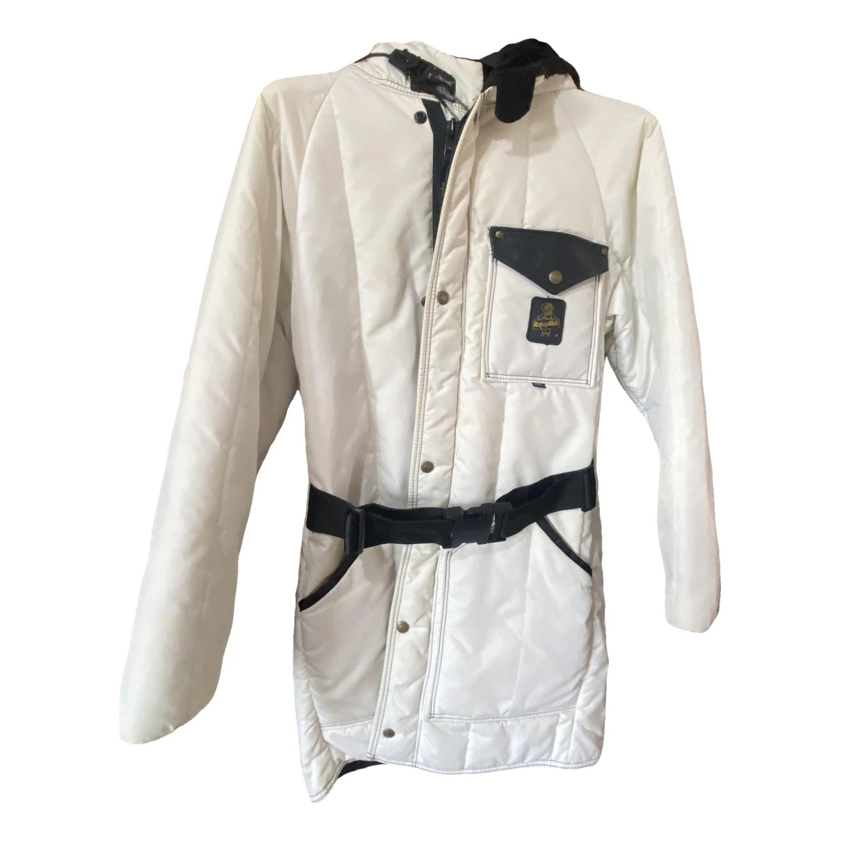 Pre-owned Refrigiwear Trench Coat In White