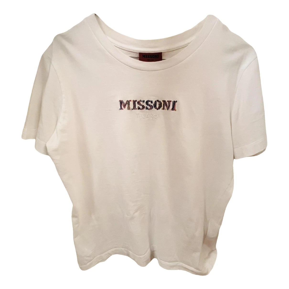 Pre-owned Missoni T-shirt In White