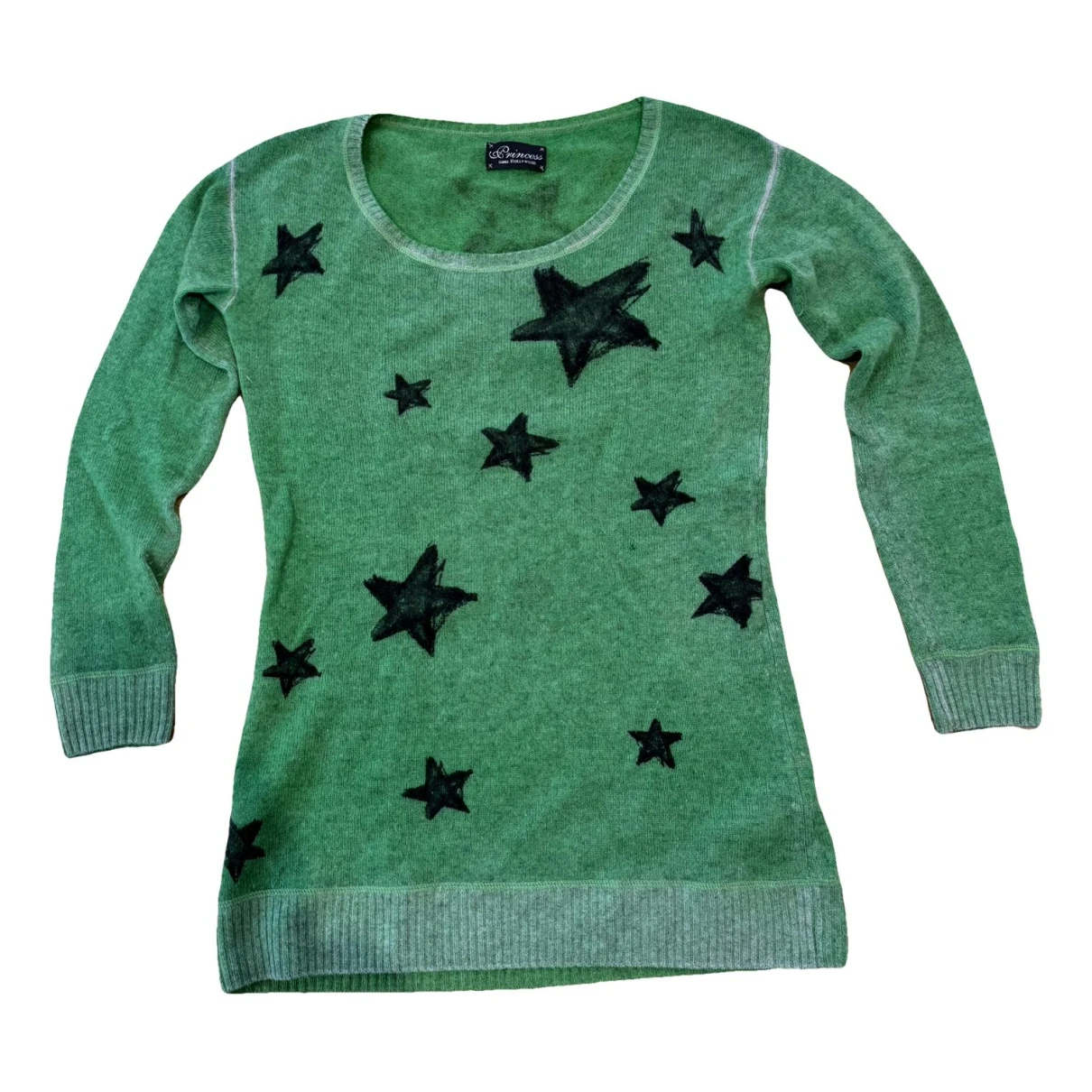 Pre-owned Princess Goes Hollywood Cashmere Jumper In Green