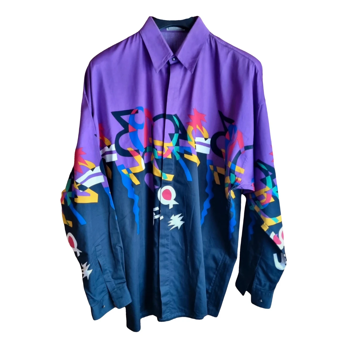 Pre-owned Versace Shirt In Multicolour