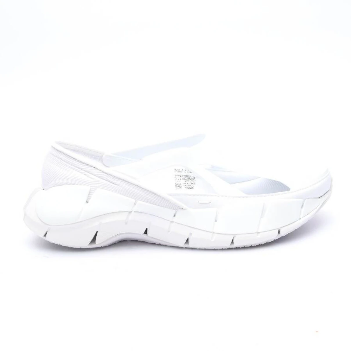 Pre-owned Maison Margiela Cloth Trainers In White