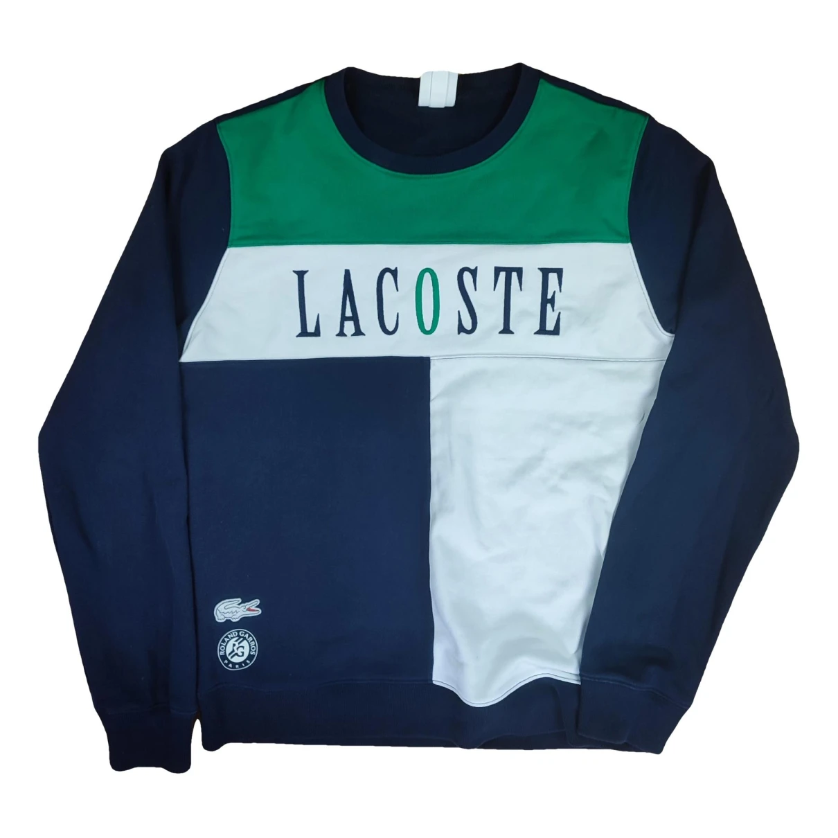 Pre-owned Lacoste Sweatshirt In Blue