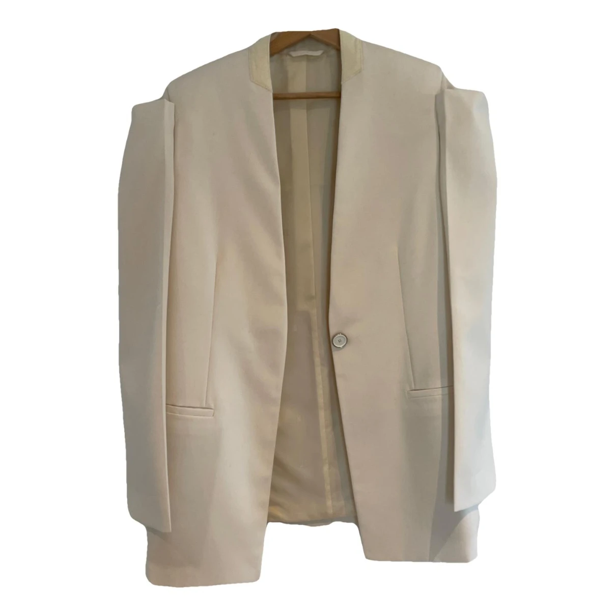 Pre-owned Givenchy Blazer In Beige