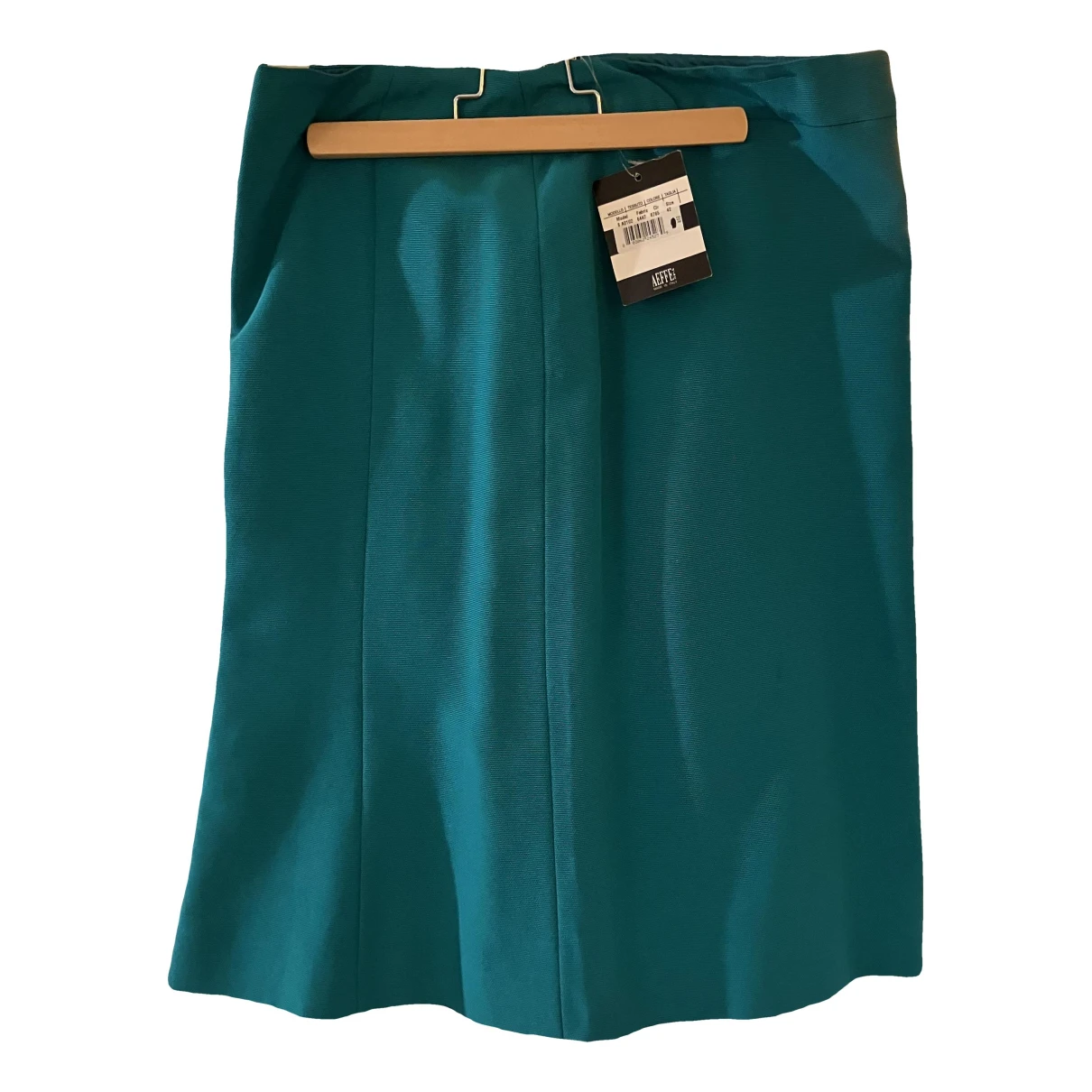 Pre-owned Moschino Mid-length Skirt In Turquoise