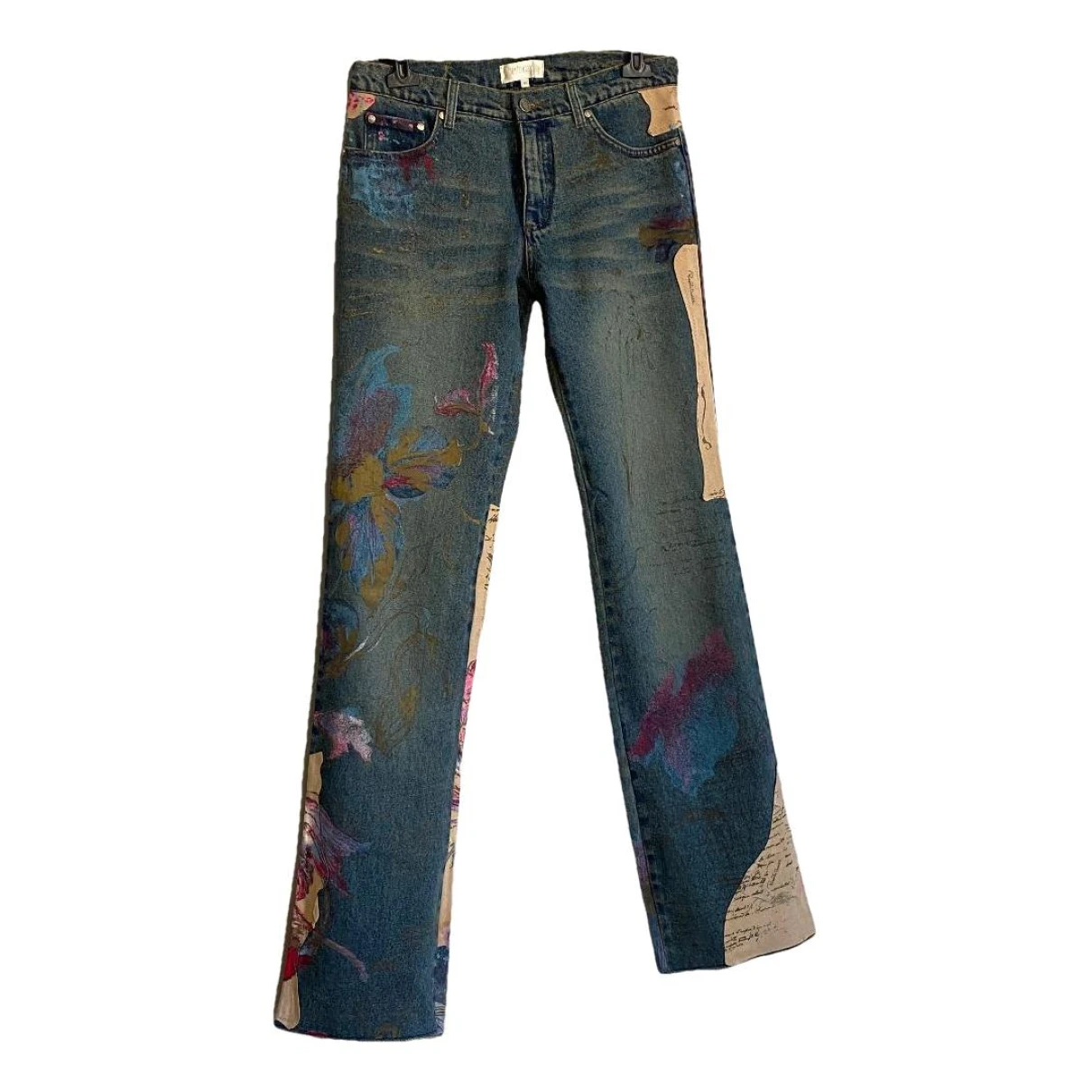 Pre-owned Roberto Cavalli Jeans In Multicolour