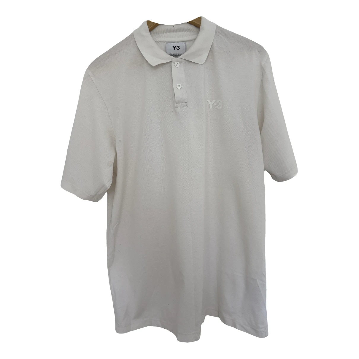 Pre-owned Y-3 Polo Shirt In White