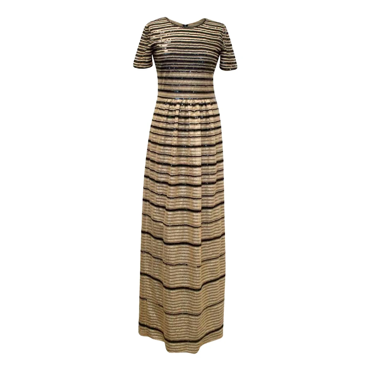 Pre-owned Alice By Temperley Silk Dress In Gold