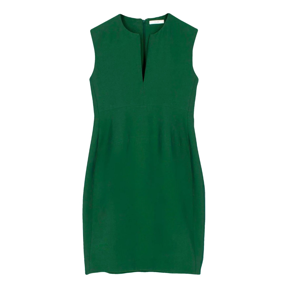 Pre-owned Celine Dress In Green