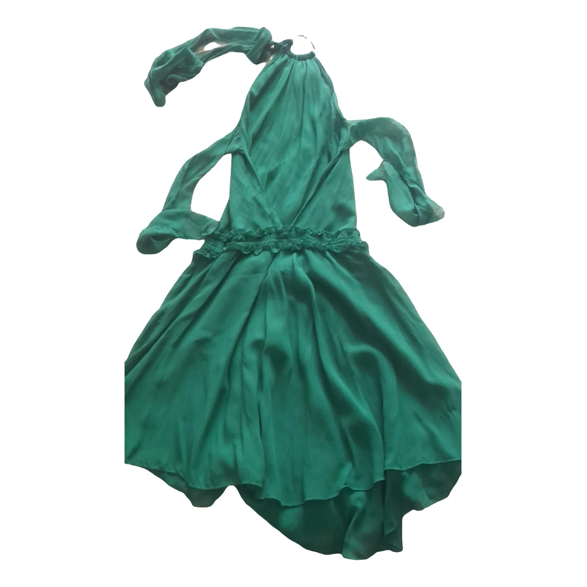Pre-owned Patrizia Pepe Dress In Green