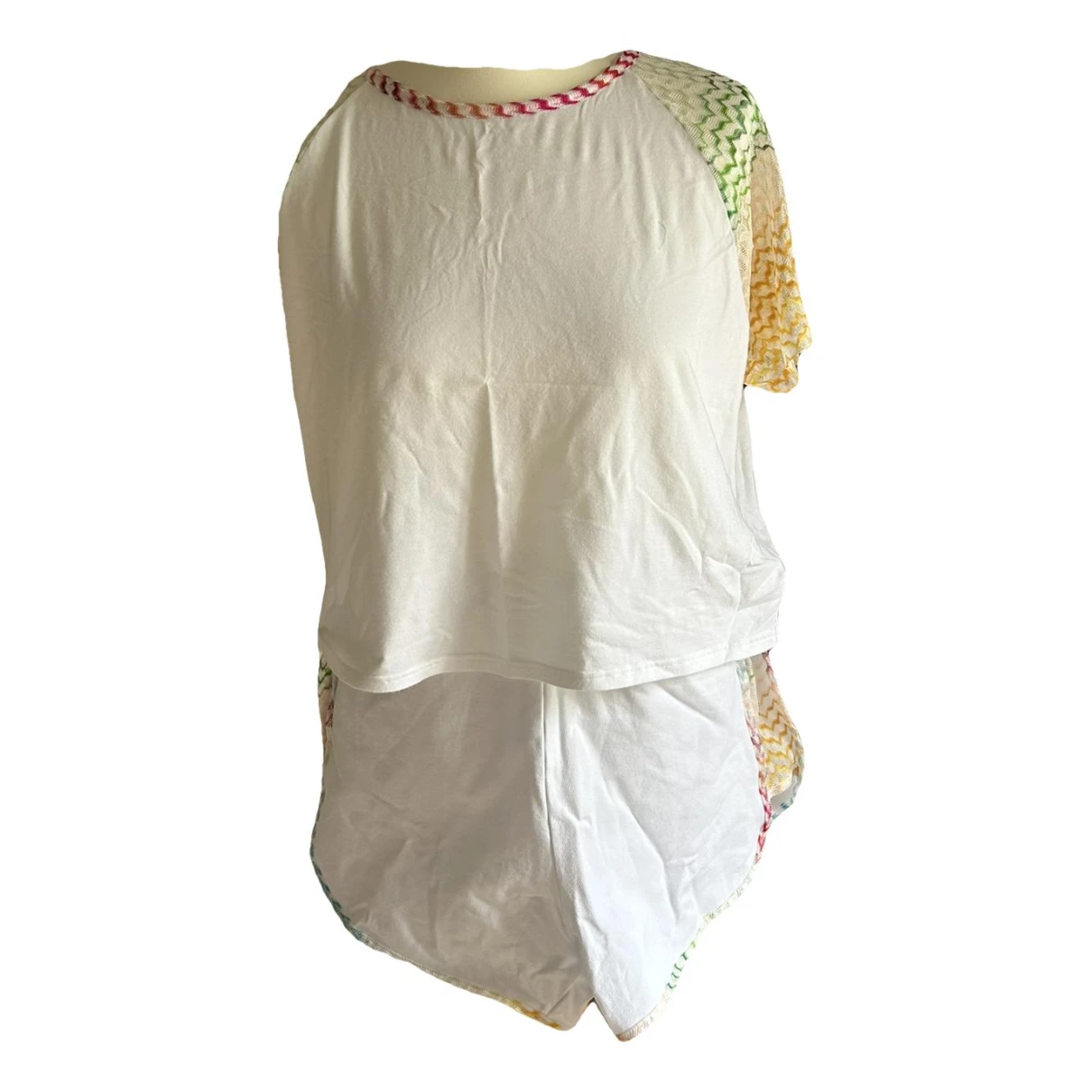 Pre-owned Missoni Combishort In White