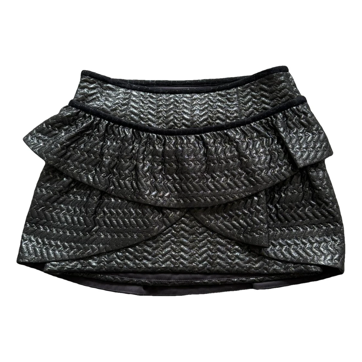 Pre-owned Isabel Marant Mini Skirt In Grey