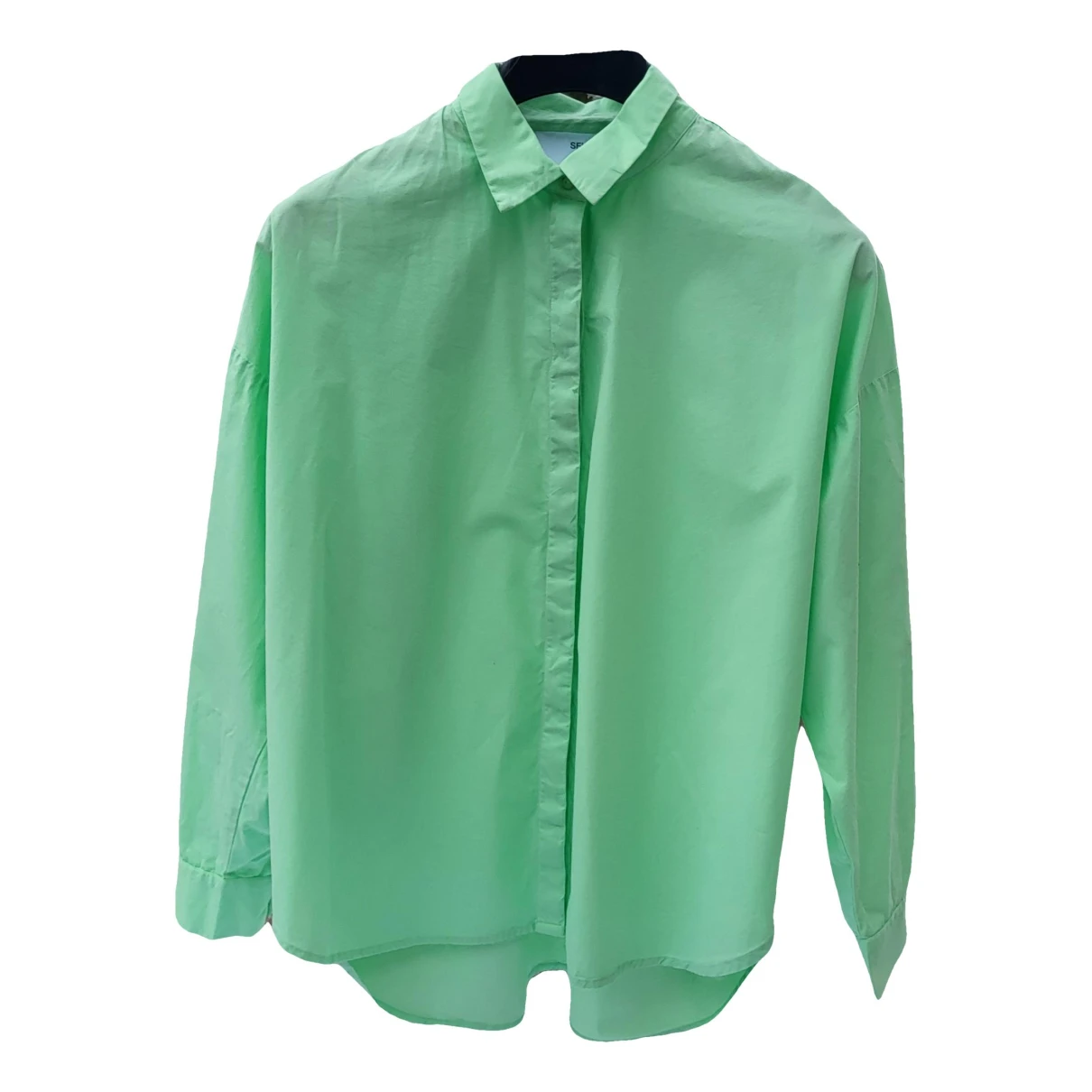 Pre-owned Selected Shirt In Green