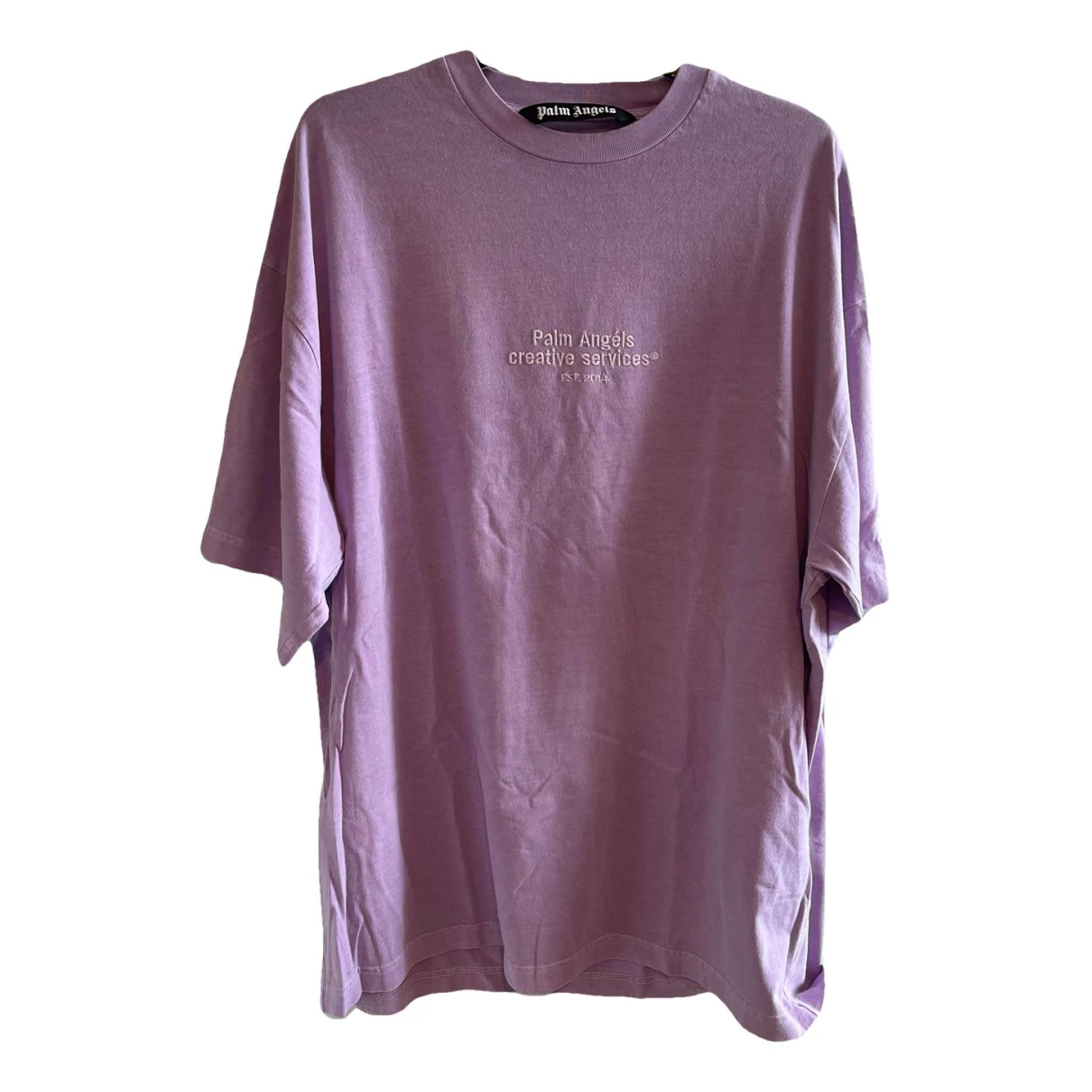 Pre-owned Palm Angels T-shirt In Purple