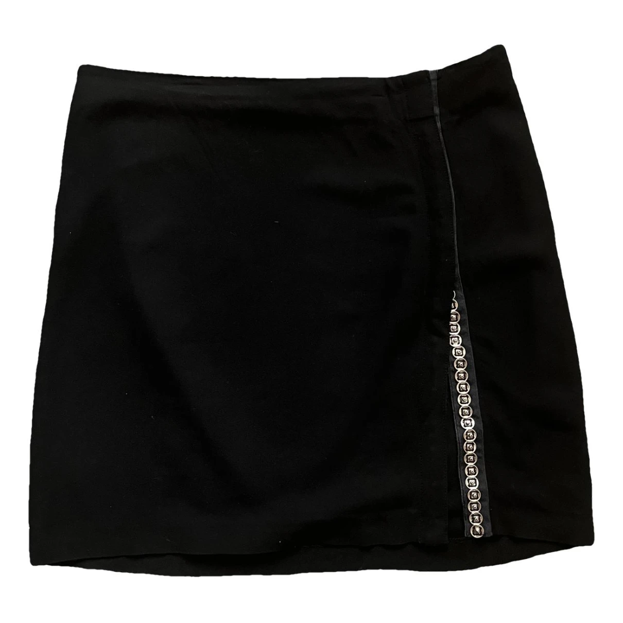 Pre-owned Ann Demeulemeester Mid-length Skirt In Black