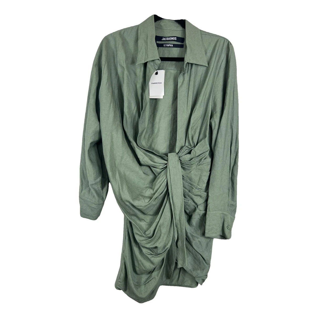Pre-owned Jacquemus Mini Dress In Green