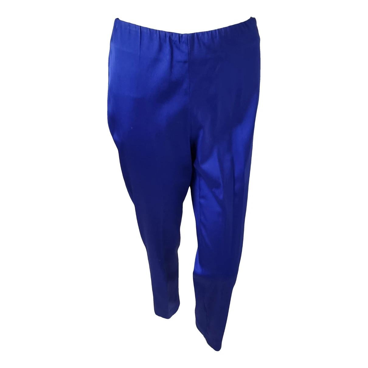 Pre-owned M Missoni Slim Pants In Blue