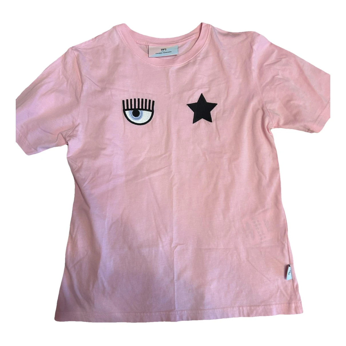 Pre-owned Chiara Ferragni T-shirt In Pink