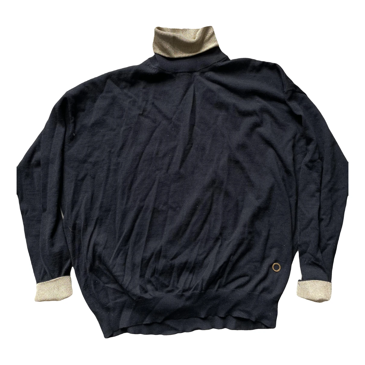 Pre-owned Paco Rabanne Wool Jumper In Black