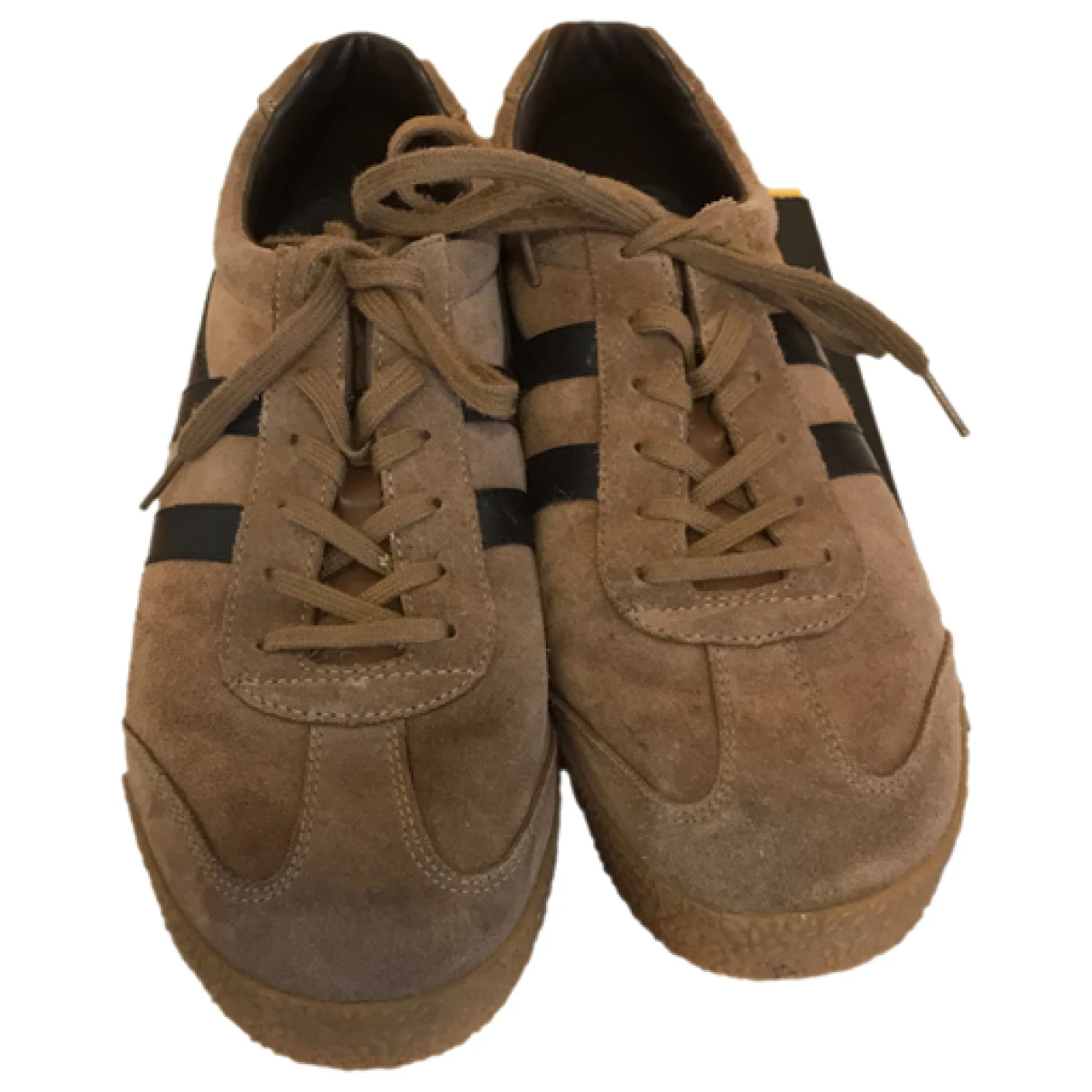 Pre-owned Gola Trainers In Brown