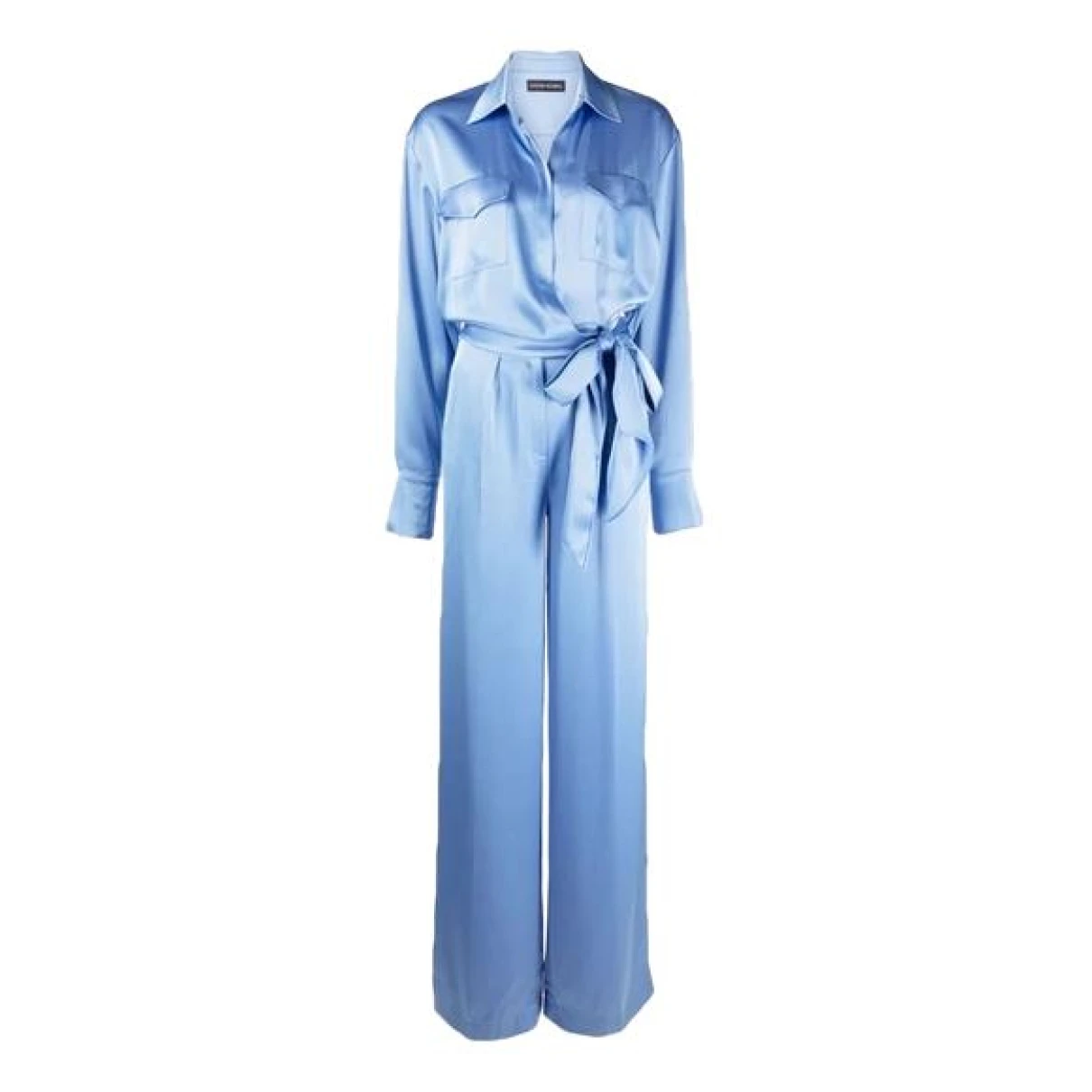 Pre-owned David Koma Jumpsuit In Blue