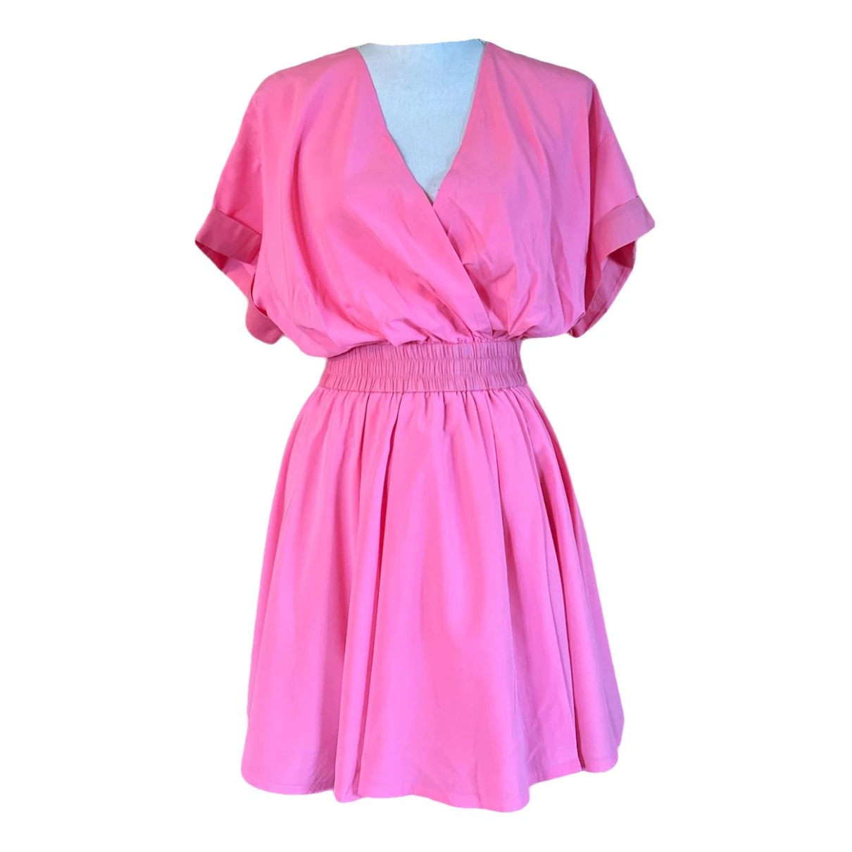 Pre-owned Sonia By Sonia Rykiel Silk Mini Dress In Pink