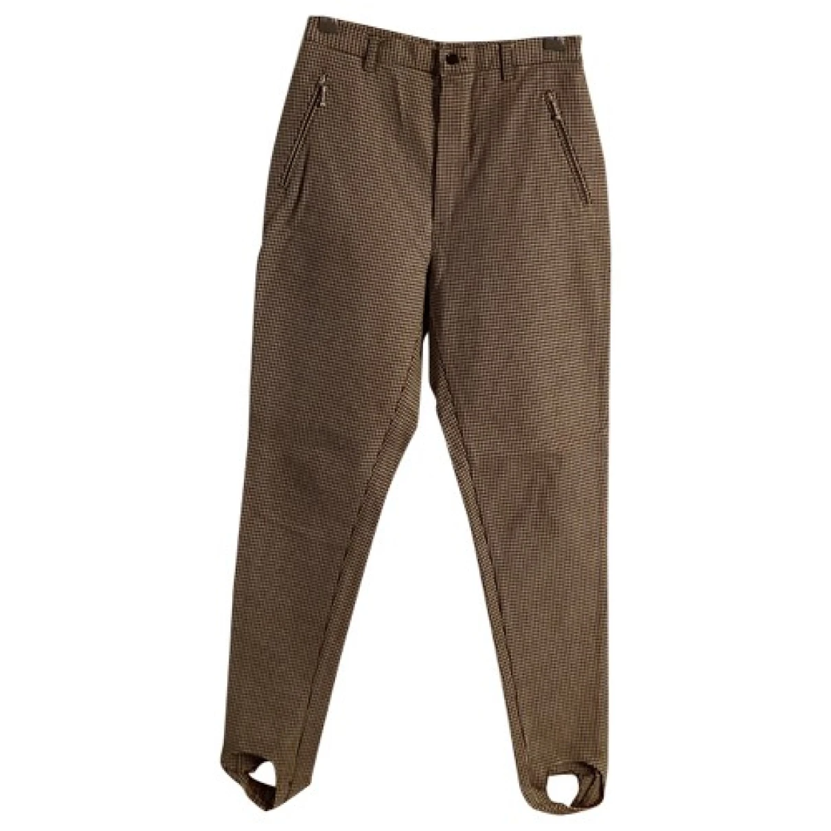 Pre-owned Cacharel Slim Pants In Brown
