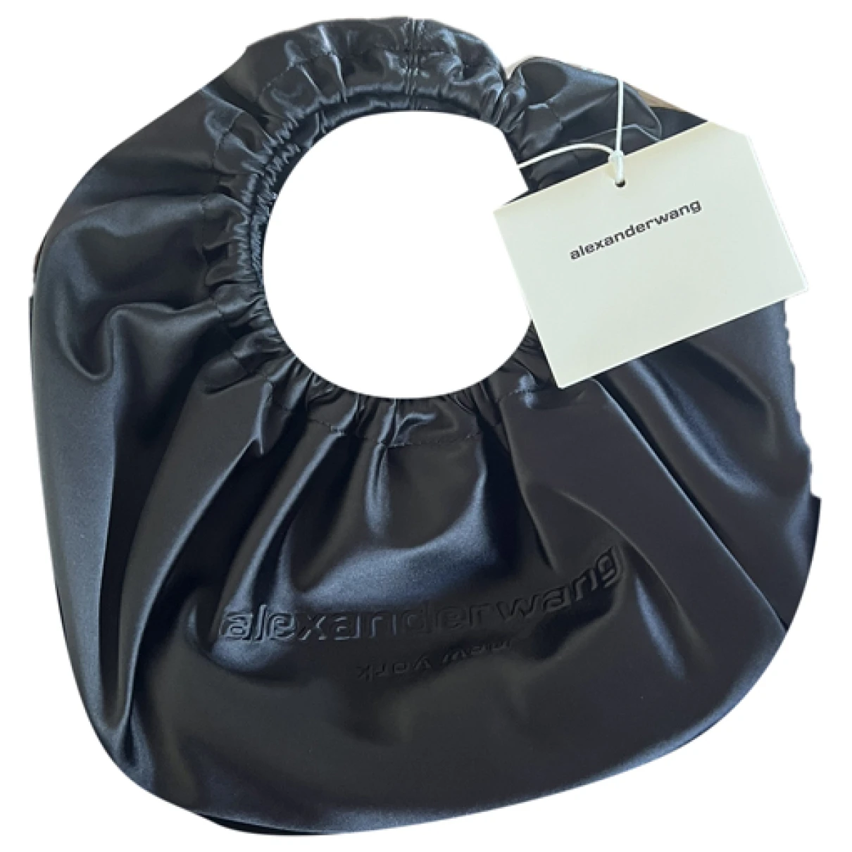 Pre-owned Alexander Wang Leather Bag In Black