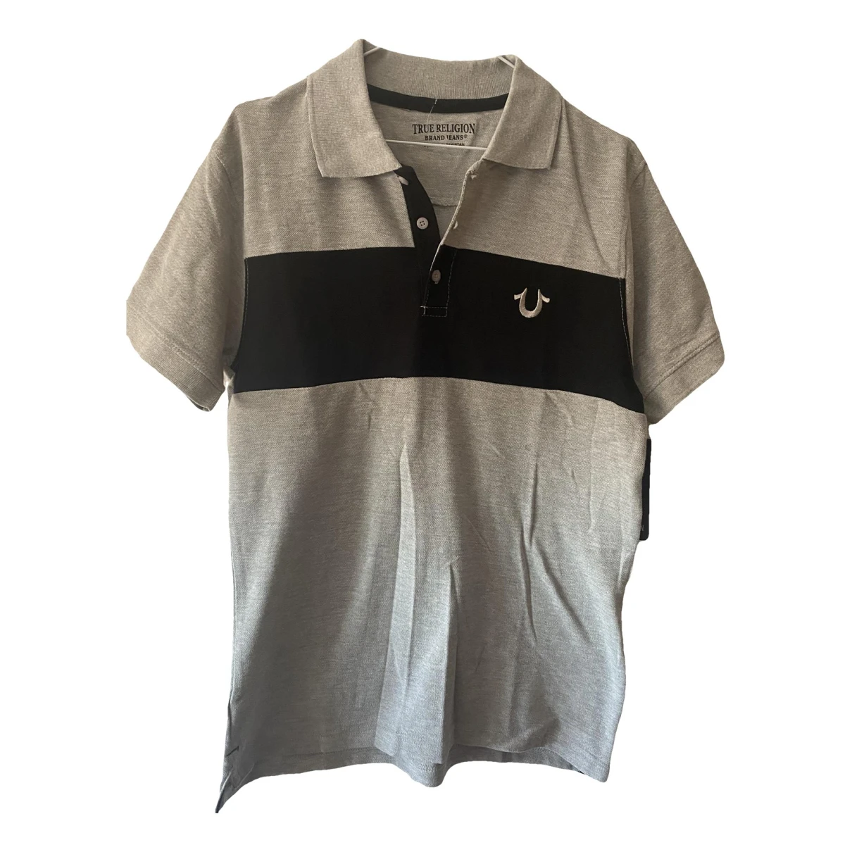Pre-owned True Religion Polo Shirt In Grey