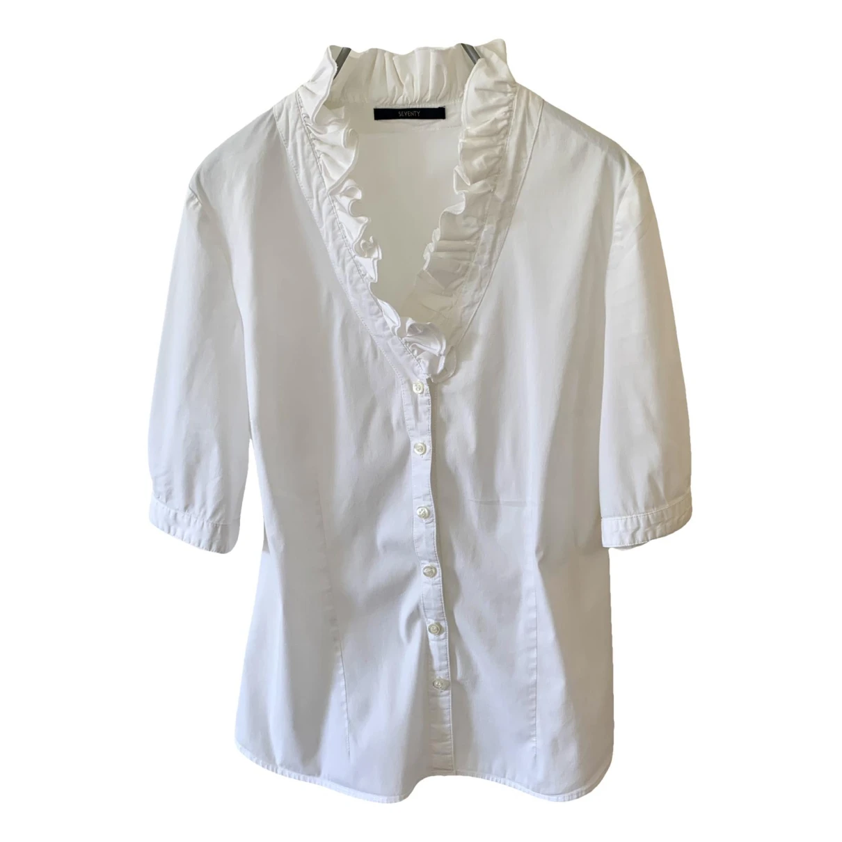 Pre-owned Seventy Blouse In White