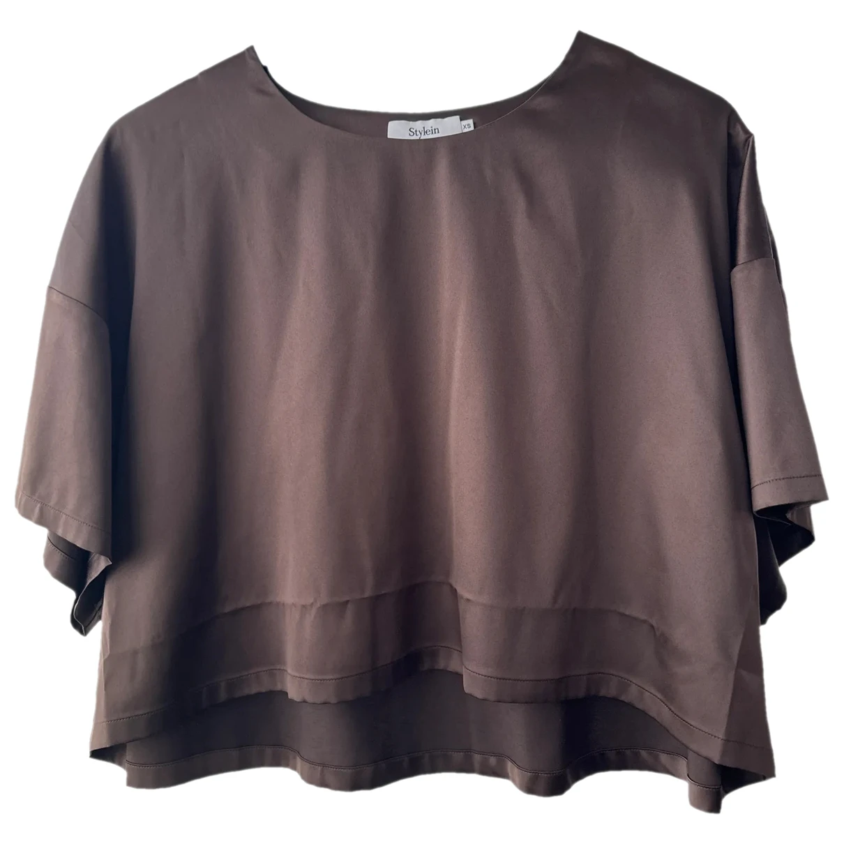 Pre-owned Stylein T-shirt In Brown