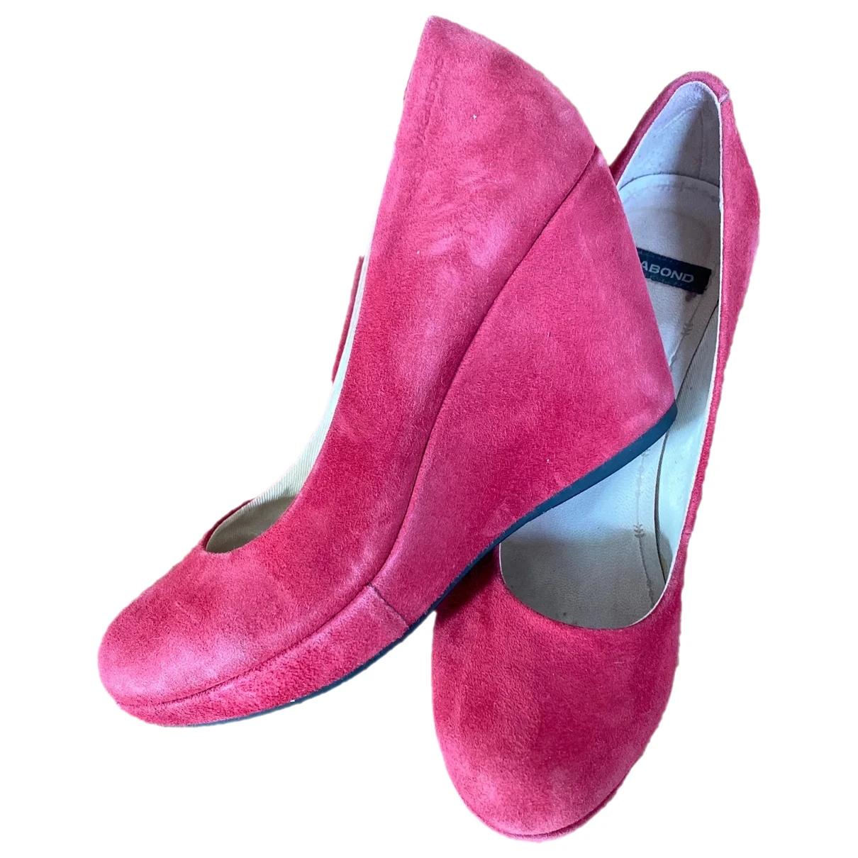 Pre-owned Vagabond Leather Heels In Pink
