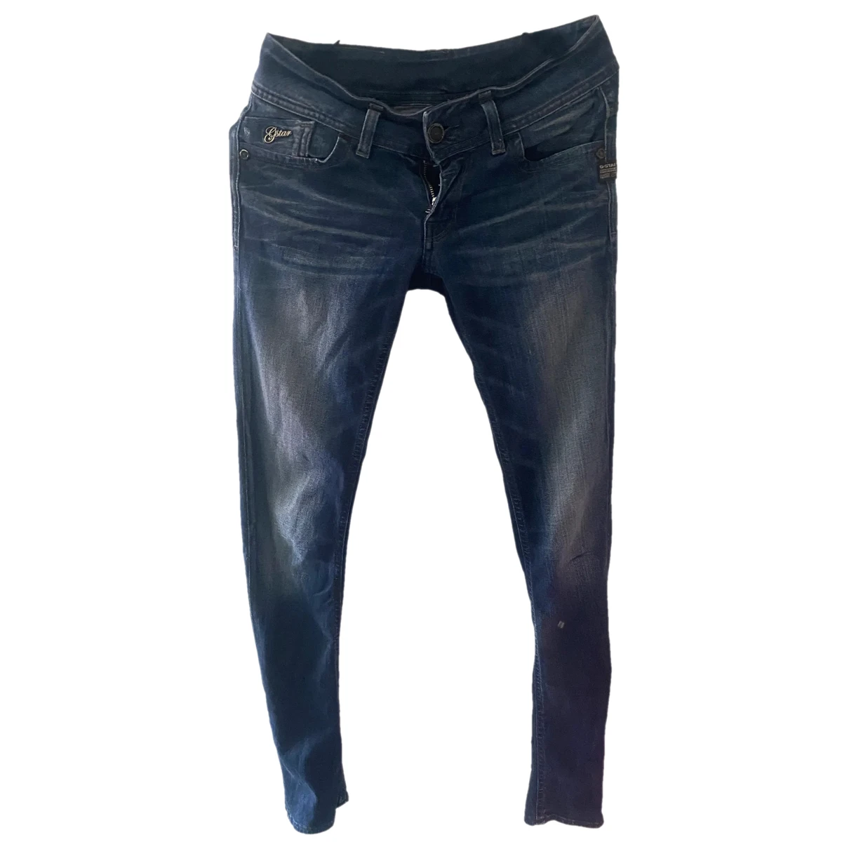 Pre-owned G-star Raw Jeans In Navy