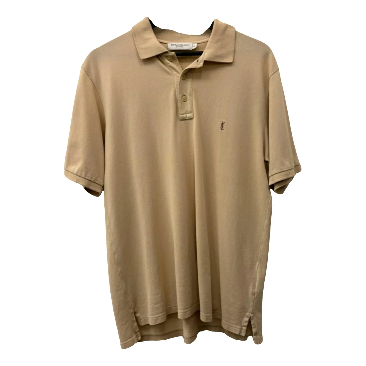Pre-owned Saint Laurent Polo Shirt In Beige