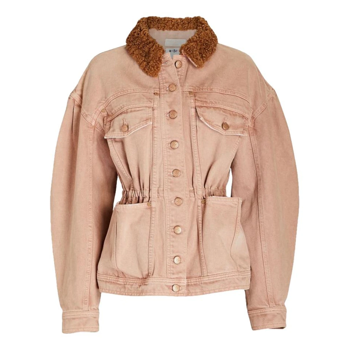 Pre-owned Ulla Johnson Jacket In Pink