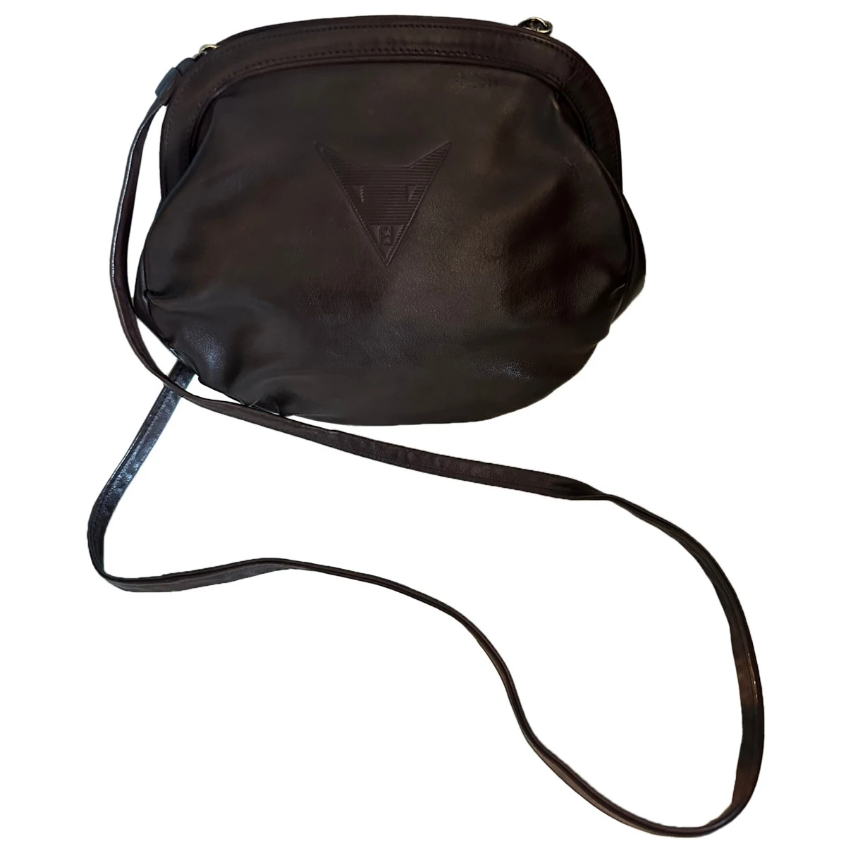 Pre-owned Fendi Leather Crossbody Bag In Brown
