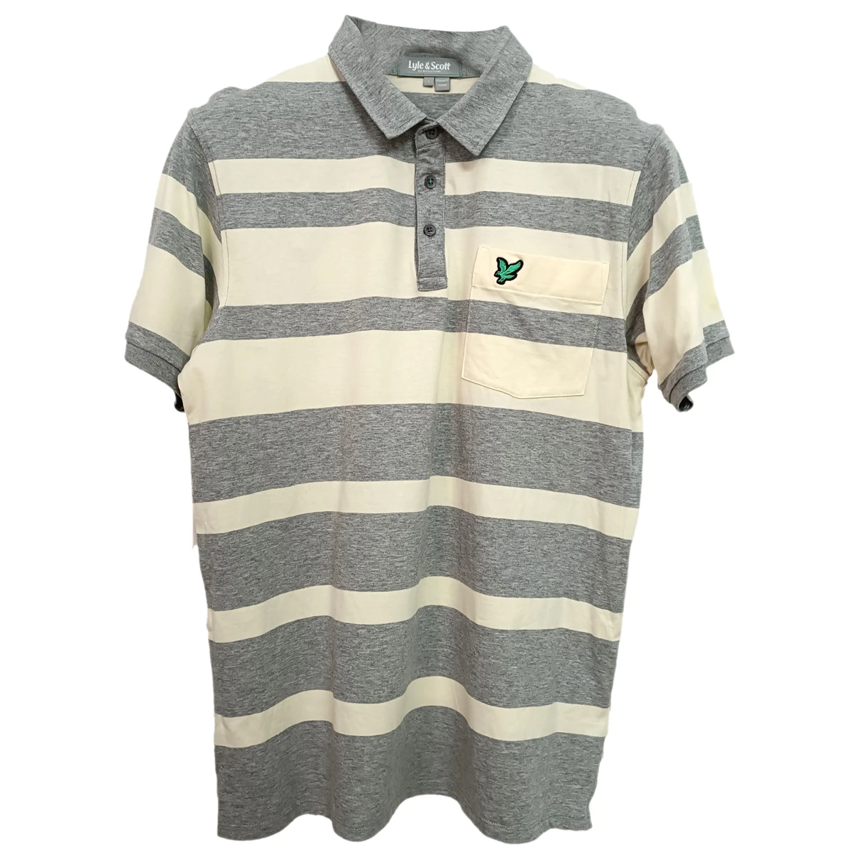 Pre-owned Lyle & Scott Polo Shirt In Grey