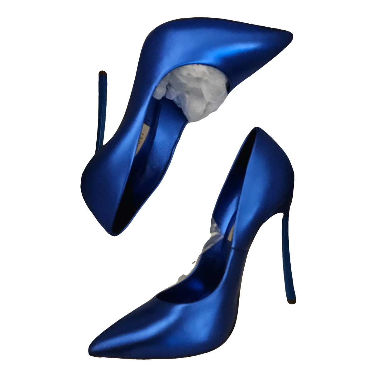 Pre-owned Casadei Leather Heels In Blue