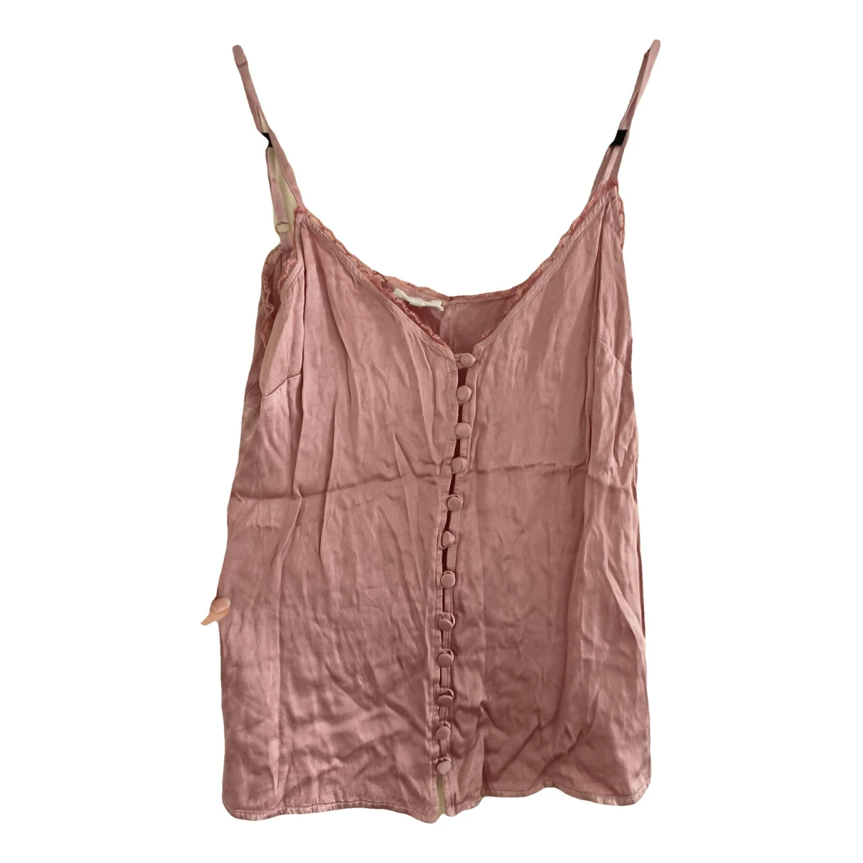 Pre-owned Ghost London Vest In Pink