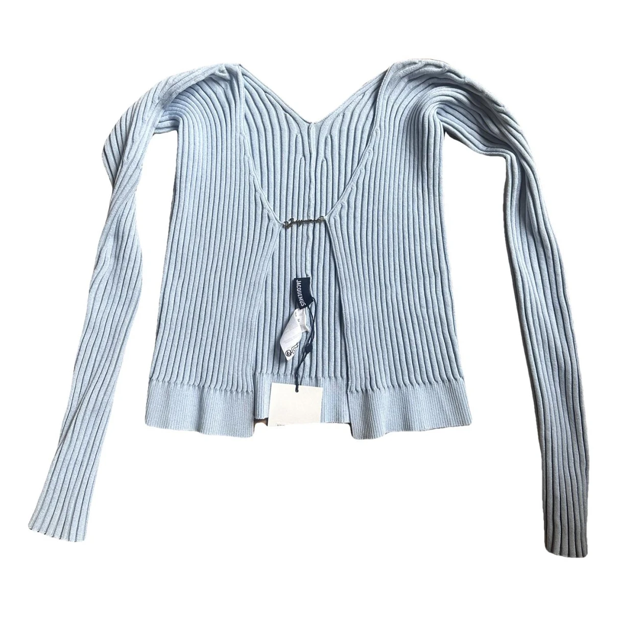 Pre-owned Jacquemus Cardigan In Blue