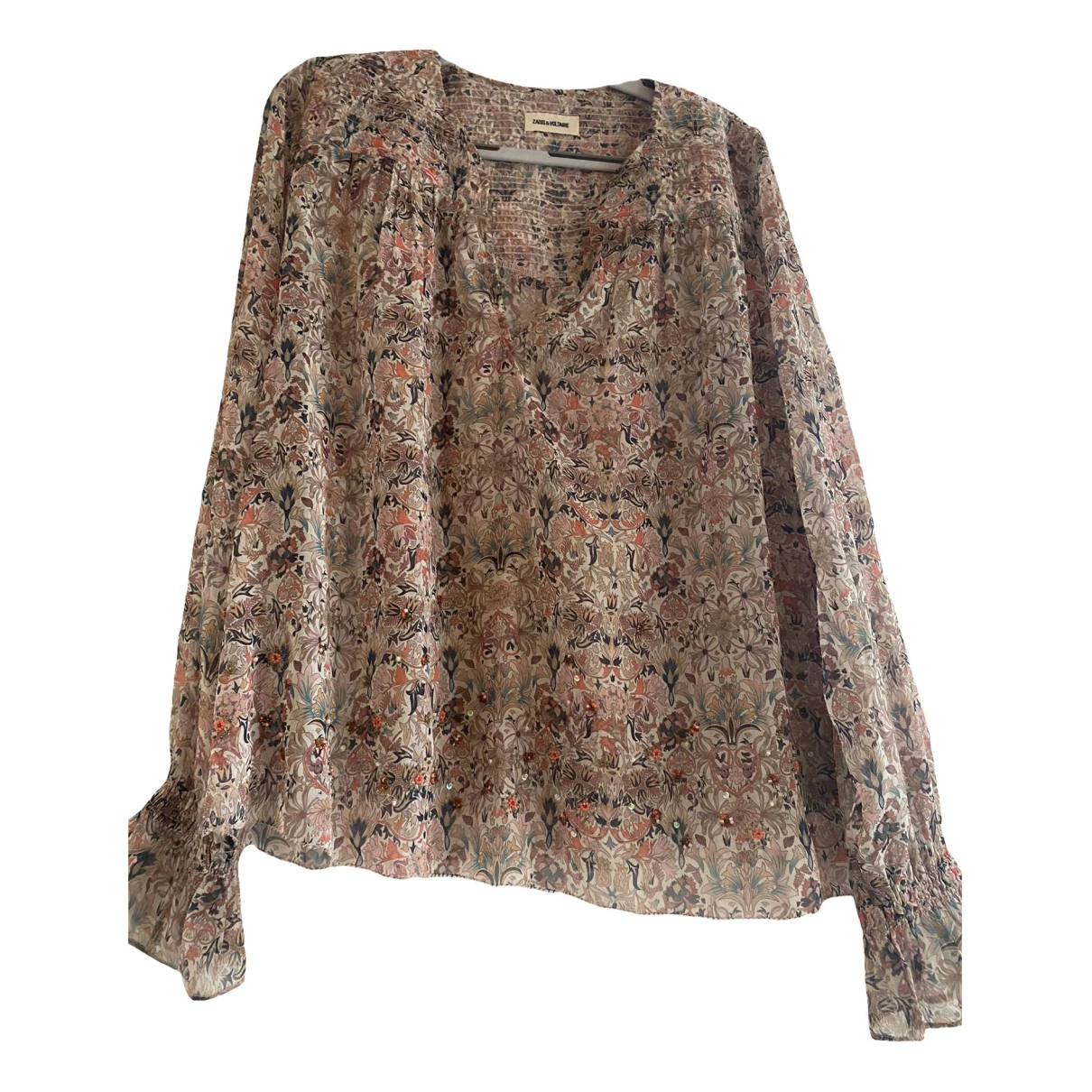 Pre-owned Zadig & Voltaire Blouse In Pink